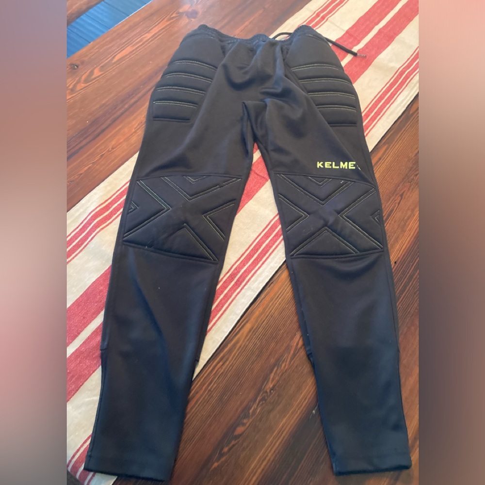 Kelme Black Padded Athletic Pants